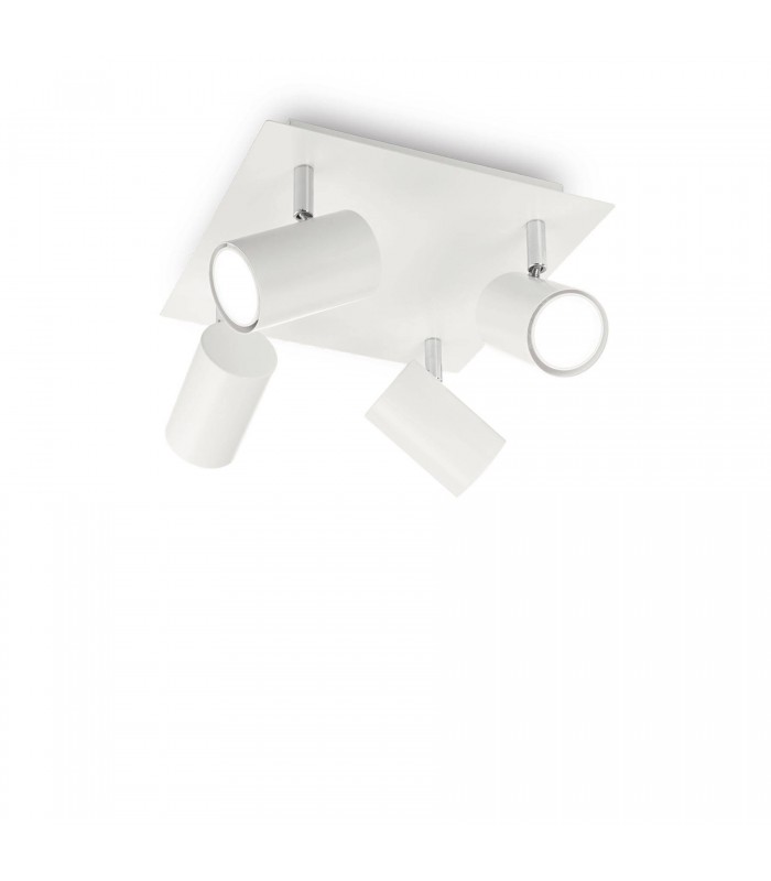 4 Light Ceiling Light White - 1
