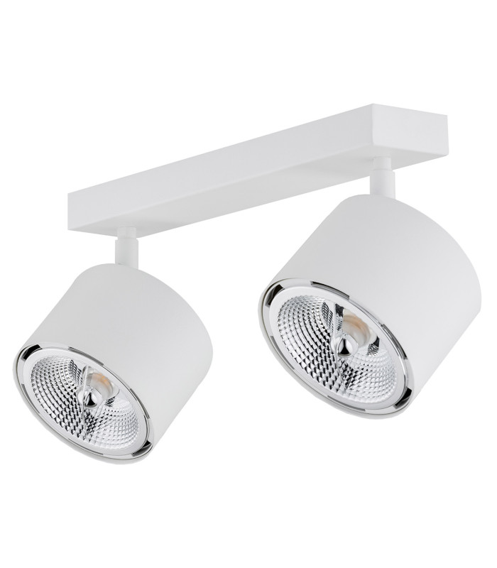Clevland Twin Ceiling Spotlight White Structure-2