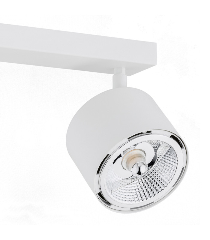 Clevland Twin Ceiling Spotlight White Structure-3