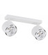 Clevland Twin Ceiling Spotlight White Structure-4