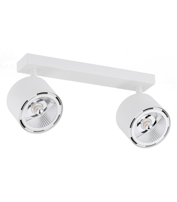 Clevland Twin Ceiling Spotlight White Structure-4