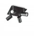 4 Light Ceiling Light Black - 1
