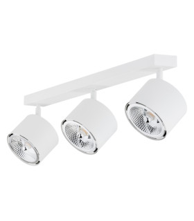 Clevland Ceiling Spotlight Bar White Structure-2