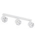 Clevland Ceiling Spotlight Bar White Structure-4