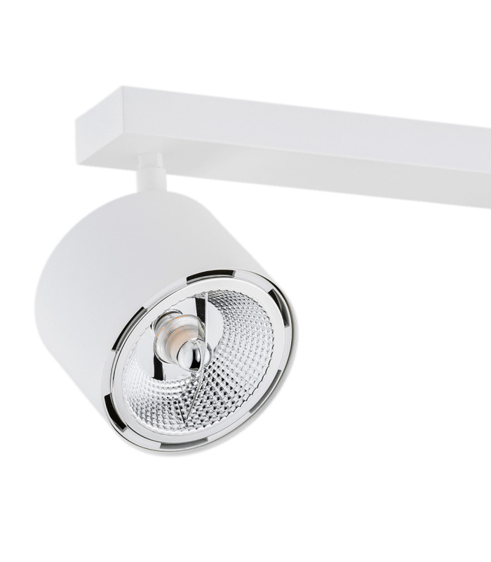 Clevland Ceiling Spotlight Bar White Structure-6