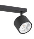 Clevland Twin Ceiling Spotlight Black Structure-2