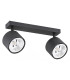 Clevland Twin Ceiling Spotlight Black Structure-5