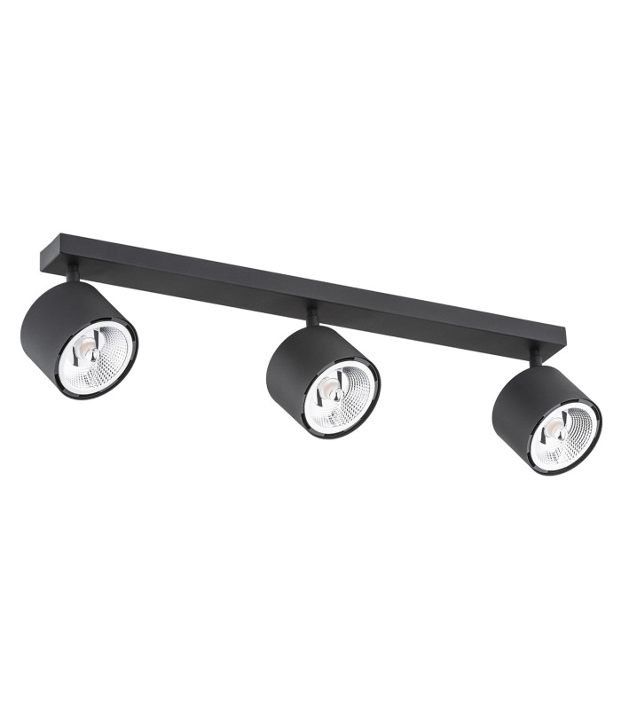 Clevland Ceiling Spotlight Bar Black Structure-2