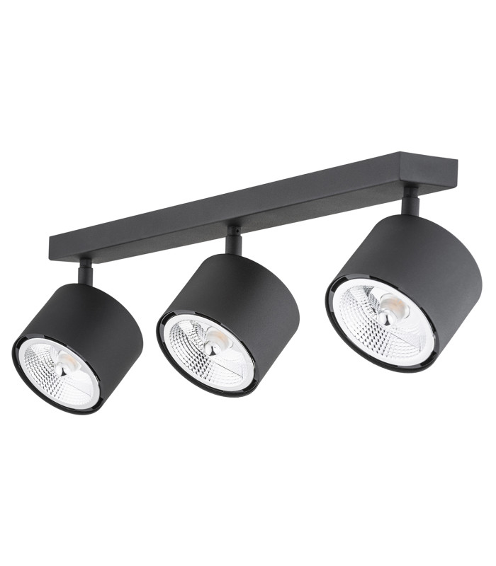 Clevland Ceiling Spotlight Bar Black Structure-3
