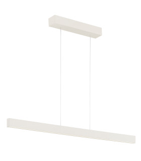 Balans Bar Pendant Ceiling Light Cream White 4725lm 3000K-1