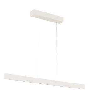 Balans Bar Pendant Ceiling Light Cream White 4725lm 3000K-2
