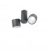 LED 2 Light Ceiling Light Anthracite IP44 - 1