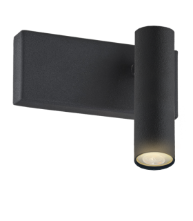 Etna Plus Reading Wall Light Black Structure-1