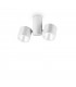 LED 2 Light Ceiling Light White IP44 - 1