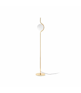 Le Vita LED Floor Lamp Gold Dimmable 6W 2700K-1