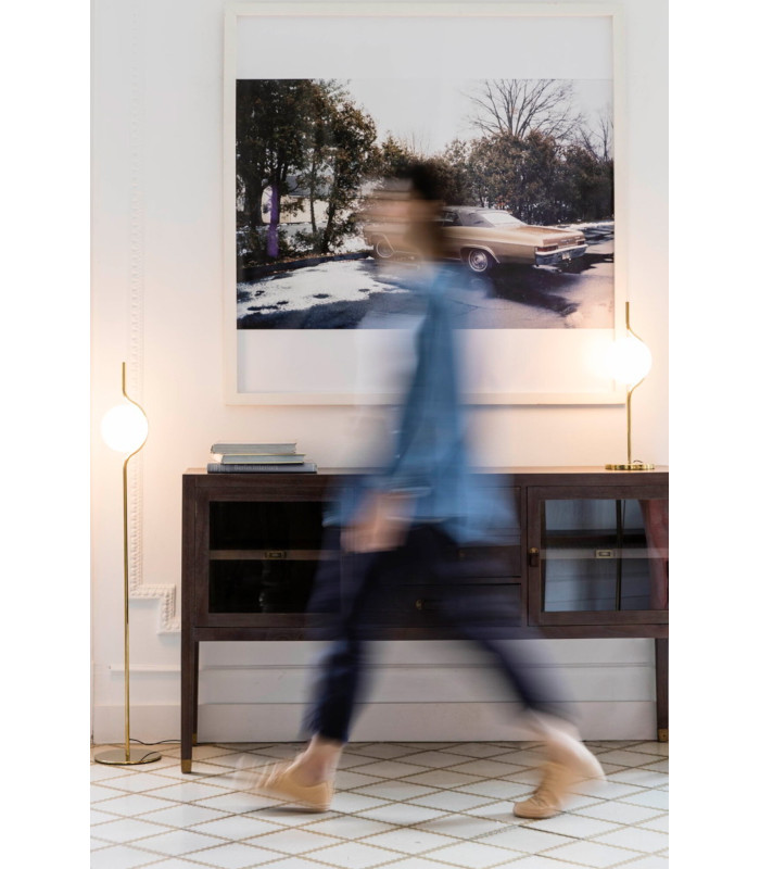 Le Vita LED Floor Lamp Gold Dimmable 6W 2700K-2