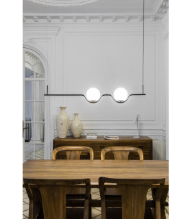 Le Vita LED Pendant Black 2x 6W 2700K-2