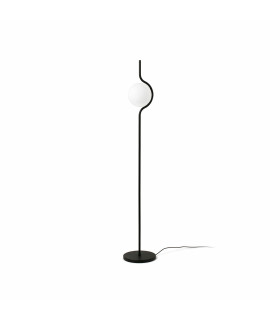 Le Vita LED Floor Lamp Black 6W 2700K-1