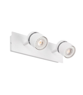 Coco Twin Spotlight Wall Lamp White 2x GU10-1