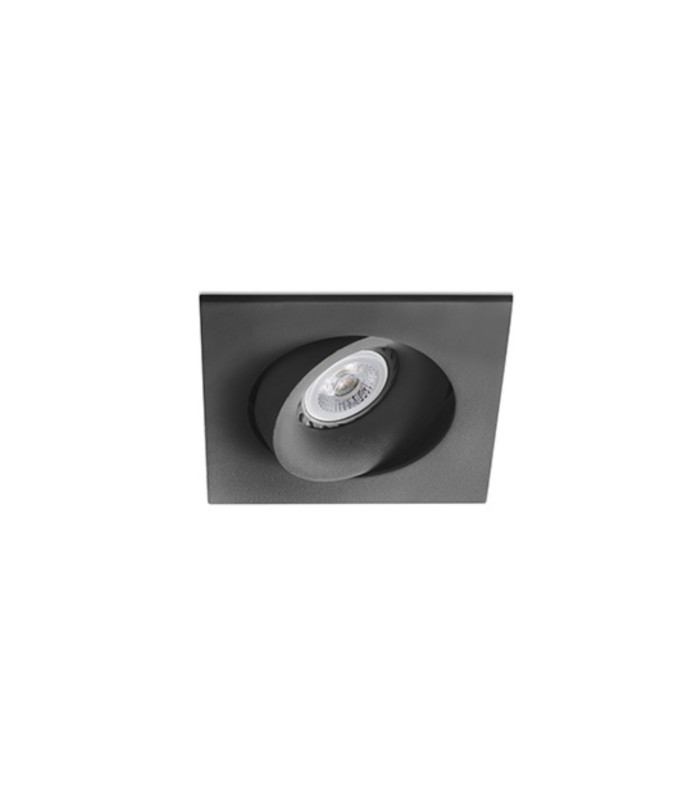 Arg Tiltable Black recessed Downlight GU10-1