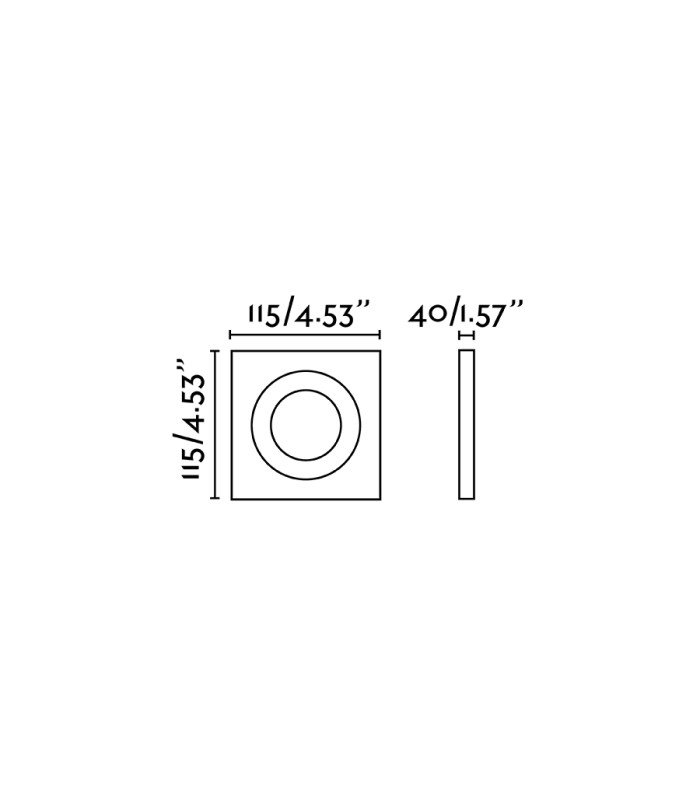 Arg Tiltable Black recessed Downlight GU10-3