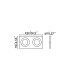 Arg Tiltable Black recessed Downlight 2x GU10-3