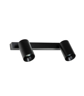 Stan Wall Ceiling Lamp Black 2x GU10-1