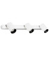Stan Wall Ceiling Lamp White 3x GU10-1