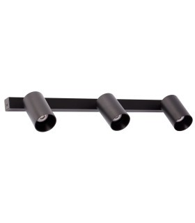 Stan Wall Lamp/ Ceiling Lamp Black 3x GU10-1