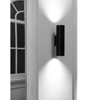 Stan Up Down Wall Light Black 2x GU10-2