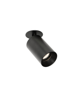 Stan Recessed Ceiling Light Black 1x GU10-1