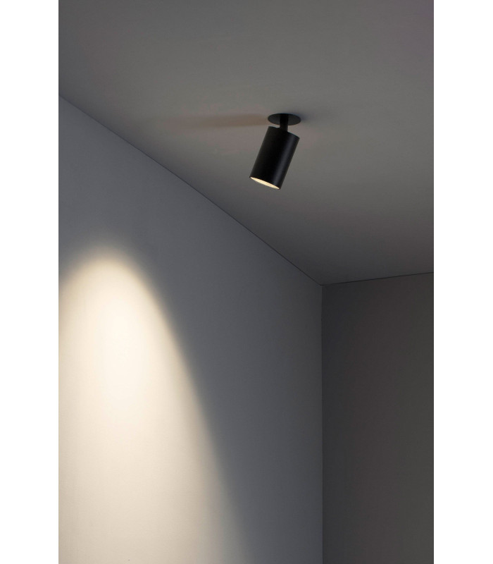 Stan Recessed Ceiling Light Black 1x GU10-2