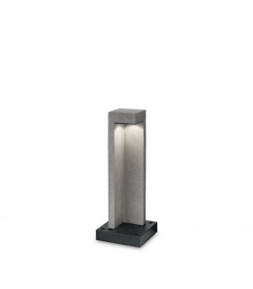 LED 1 Light Bollard Light Granite IP55 - 1