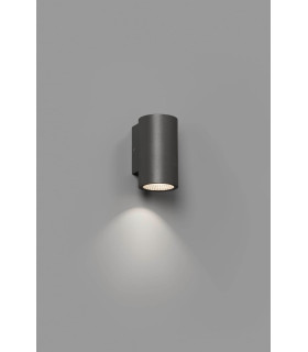 Thon LED Wall Uplight Grey 20W 3000K-2