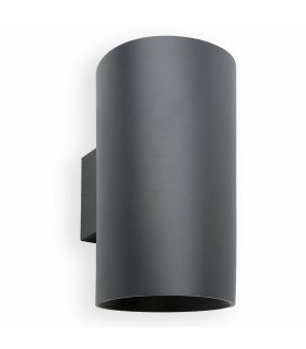 Thon LED Up Down Wall Light Grey 2x 20W 3000K-1