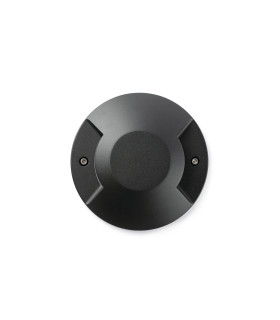 Loth Outdoor LED Recessed Ground Light Black 2x 6W 3000K IP67-1