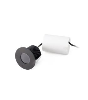 Grund Outdoor LED Recessed Ground Lamp Anodized Black 2W 3000K IP67-2