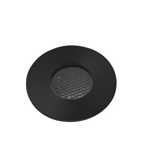 Grund Outdoor LED Recessed Ground Lamp Anodized Black 7W 3000K IP67-1