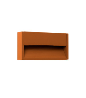Grada Outdoor Surface Mounted LED Wall Lamp Rust 6W 3000K IP54-1