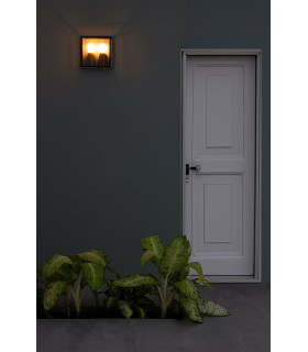Pomo Outdoor Box Wall Lamp Dark Grey 2x E27 IP65-2