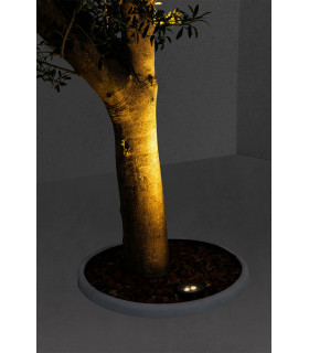 Tras Outdoor LED Recessed Ground Light Black Adjustable 4W 3000K IP67-2