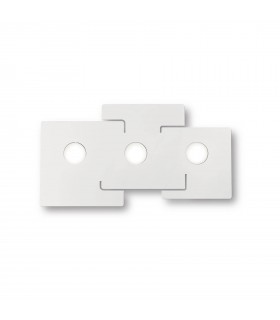 3 Light Ceiling Light White - 1
