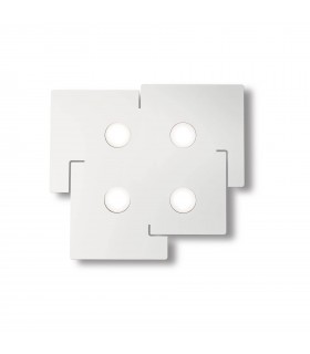 4 Light Ceiling Light White - 1
