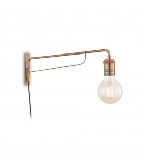 1 Light Wall Light Antique Brass - 1