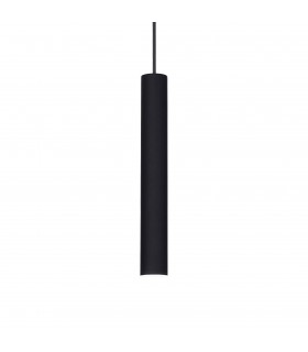 LED 1 Light Slim Ceiling Pendant Black - 1