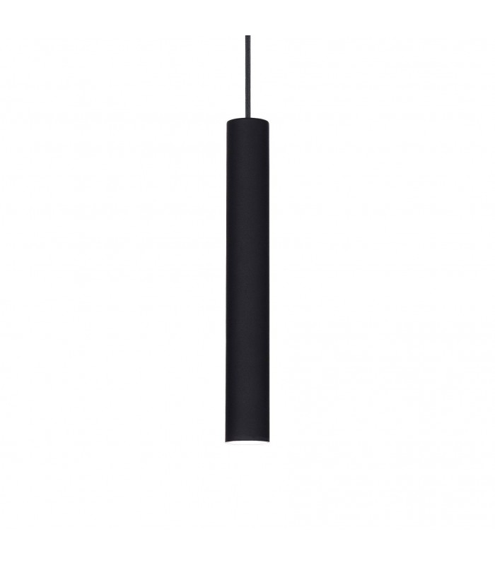 LED 1 Light Slim Ceiling Pendant Black - 1