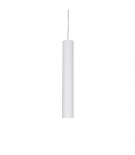 LED 1 Light Slim Ceiling Pendant White - 1