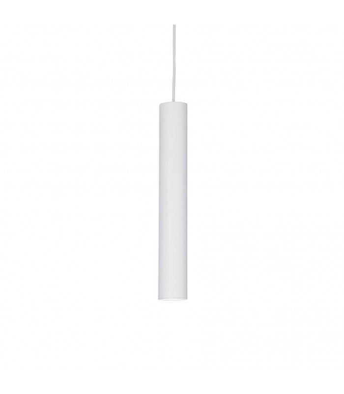 LED 1 Light Slim Ceiling Pendant White - 1
