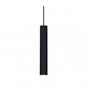 LED 1 Light Slim Ceiling Pendant Black - 1