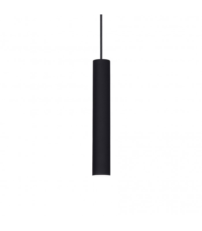 LED 1 Light Slim Ceiling Pendant Black - 1